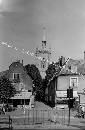 THE TOWER & SPERE FROM THE MARKET PLACE